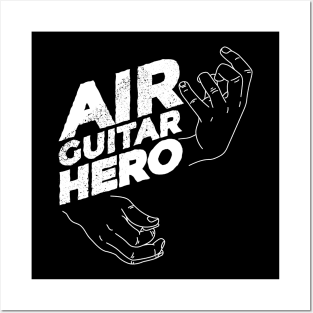 Air Guitar Hero Posters and Art